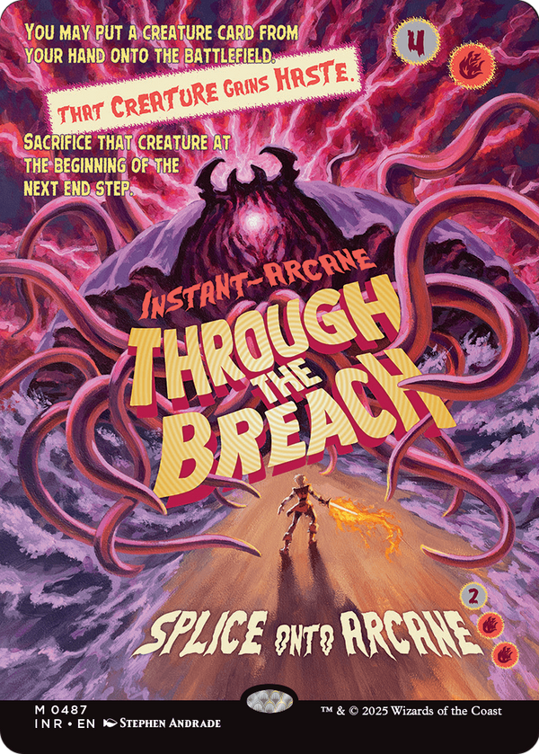 Through the Breach (Showcase) (INR-487) - Innistrad Remastered: (Showcase) (Borderless)