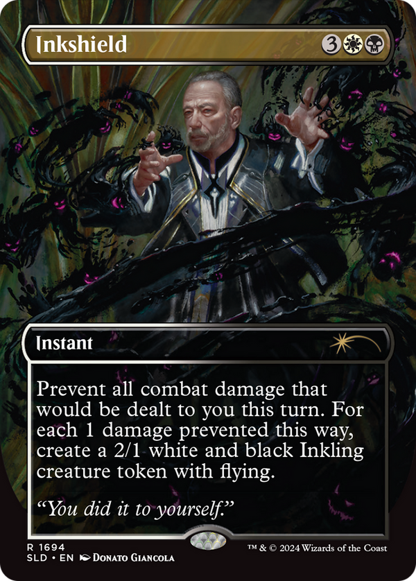 Inkshield (SLD-1694) - Secret Lair Drop (Borderless) Foil