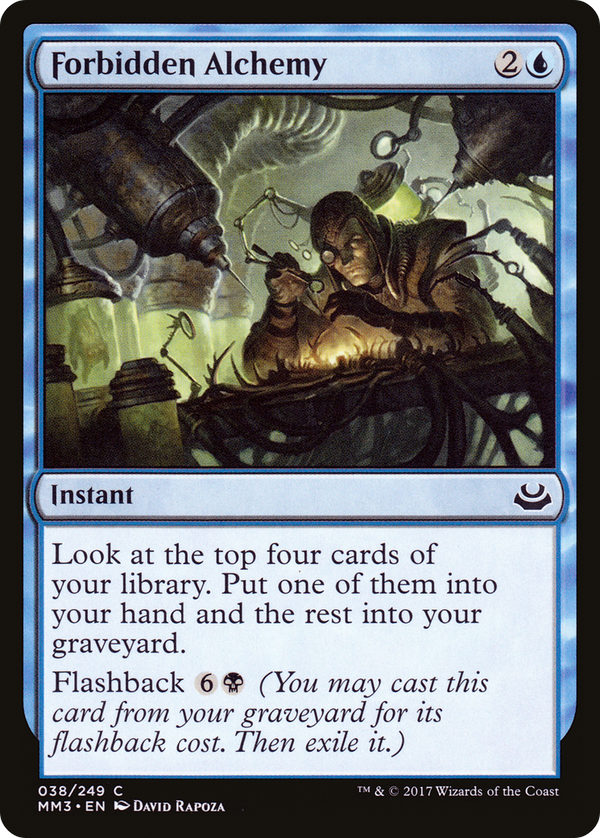 Forbidden Alchemy (MM3-038) - Modern Masters 2017