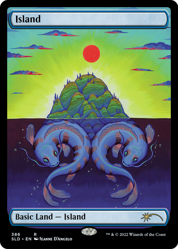 Island (386) (SLD-386) - Secret Lair Drop Foil