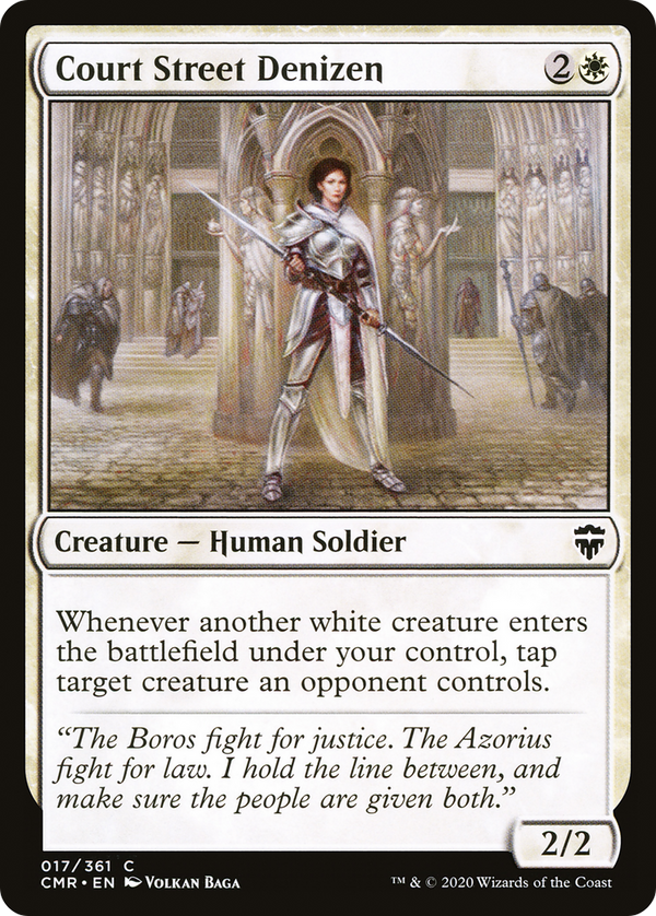 Court Street Denizen (CMR-017) - Commander Legends Foil
