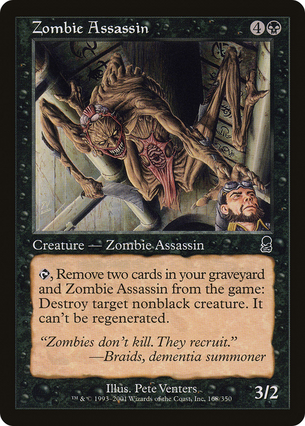 Zombie Assassin (ODY-168) - Odyssey Foil