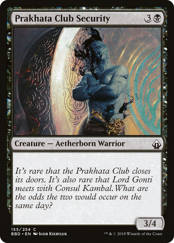 Prakhata Club Security (BBD-155) - Battlebond Foil