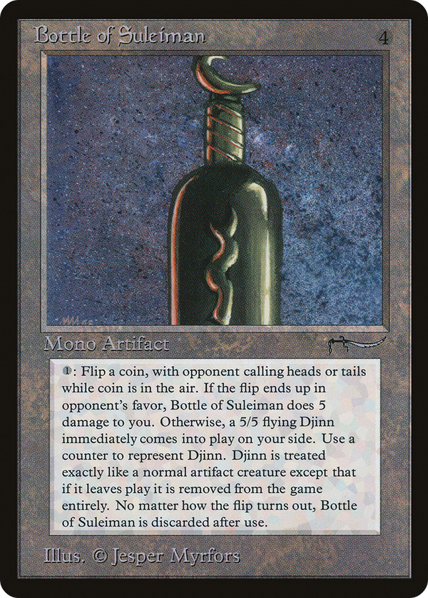 Bottle of Suleiman (ARN-) - Arabian Nights