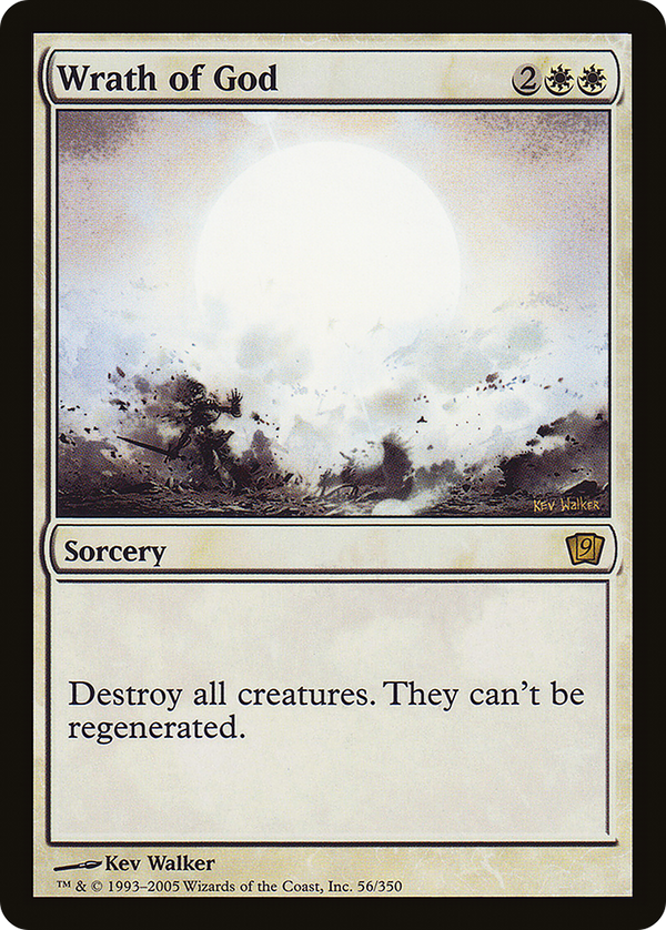 Wrath of God (9ED-056) - 9th Edition Foil