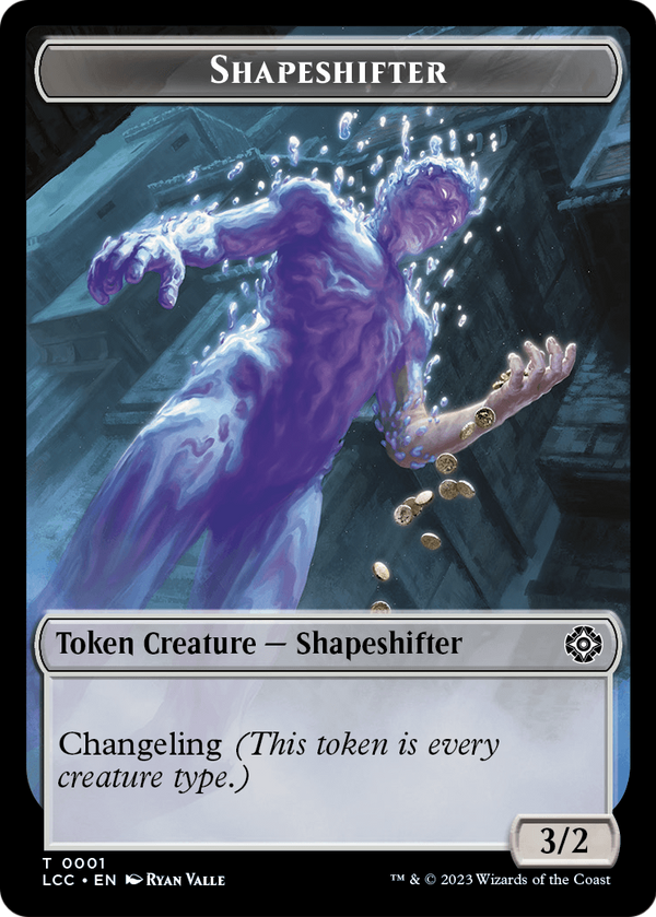 Shapeshifter (TLCC-001) - The Lost Caverns of Ixalan Commander Tokens Foil