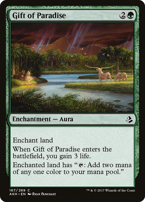 Gift of Paradise (AKH-167) - Amonkhet