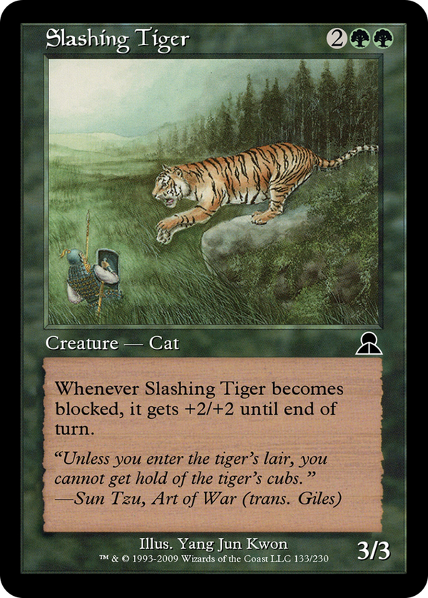 Slashing Tiger (ME3-133) - Masters Edition III Foil