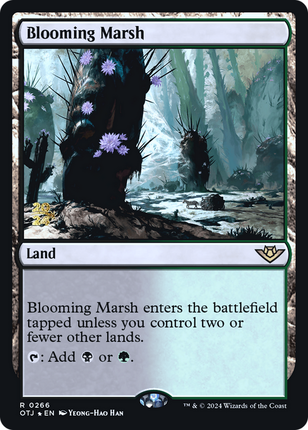 Blooming Marsh (OTJ) (PRE-266) - Outlaws of Thunder Junction Promos Foil