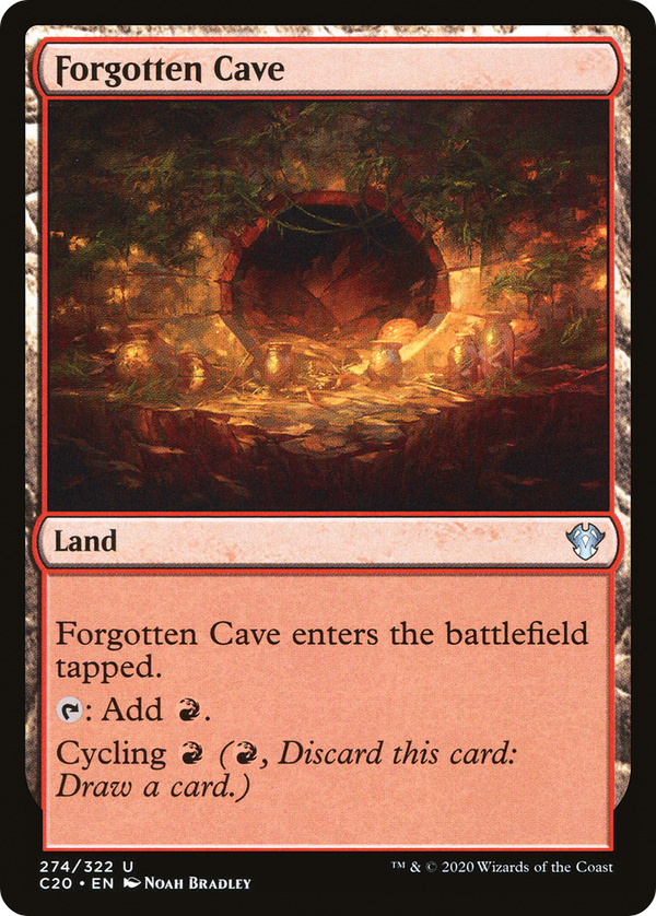 Forgotten Cave (C20-274) - Commander 2020
