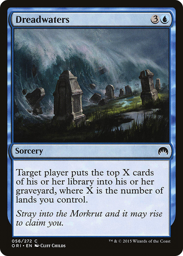 Dreadwaters (ORI-056) - Magic Origins Foil