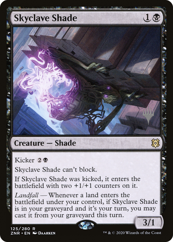 Skyclave Shade (PPZNR-125) - Zendikar Rising Promos Foil