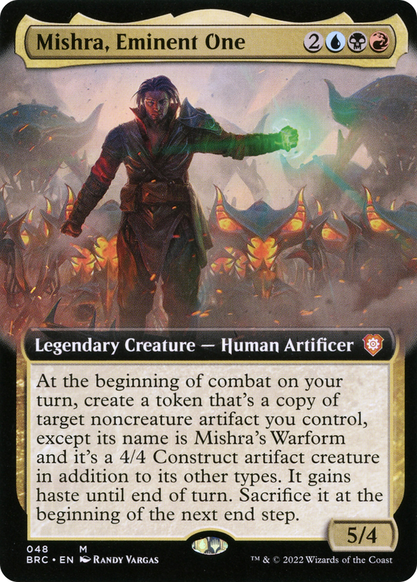 Mishra, Eminent One (Extended Art) (BRC-048) - The Brothers' War Commander: (Extended Art)