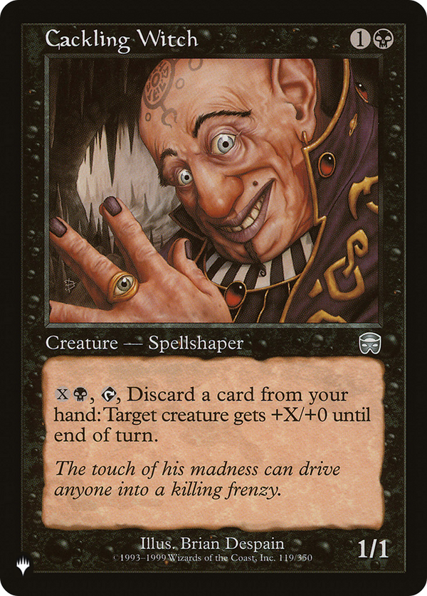 Cackling Witch (LIST-MMQ-119) - The List