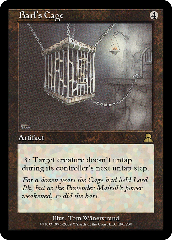 Barl's Cage (ME3-190) - Masters Edition III Foil