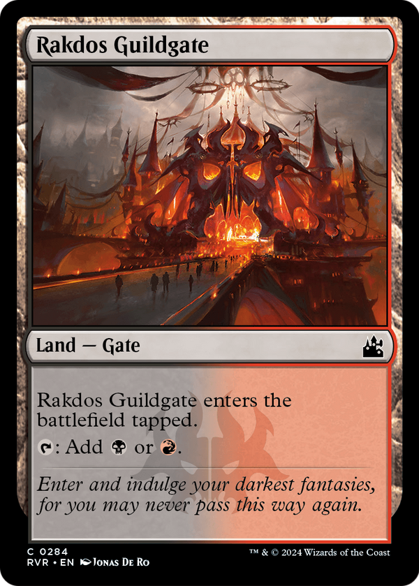 Rakdos Guildgate (RVR-284) - Ravnica Remastered Foil