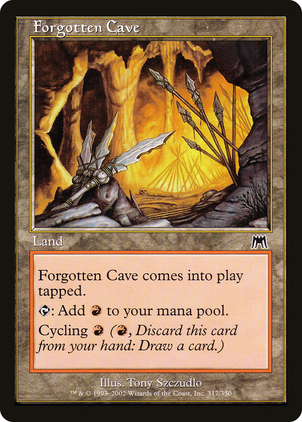 Forgotten Cave (ONS-317) - Onslaught Foil