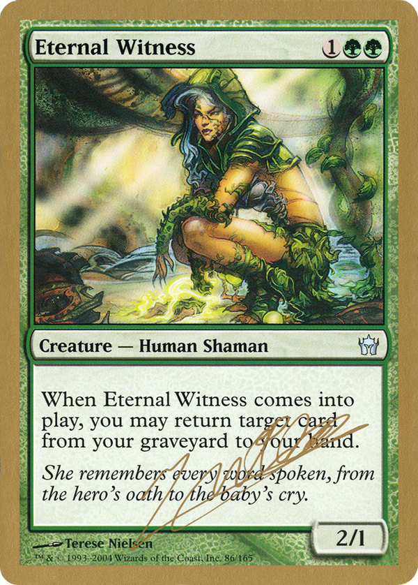 Eternal Witness - 2004 Julien Nuijten (5DN) (WCD-) - World Championship Decks 2004