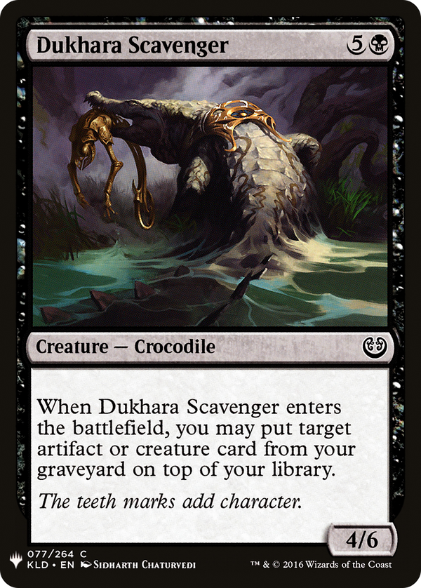 Dukhara Scavenger (LIST-KLD-77) - The List