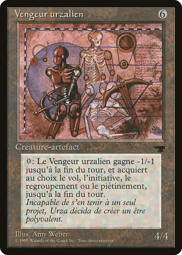 Urza's Avenger (French) - Vengeur urzalien" (REN-) - Renaissance