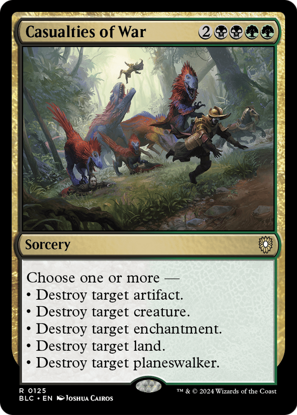 Casualties of War (BLC-125) - Bloomburrow Commander