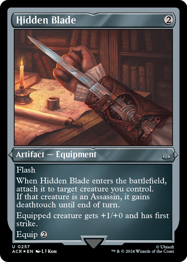 Hidden Blade (Foil Etched) (ACR-257) - Assassin's Creed Foil
