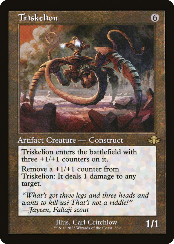 Triskelion (Retro Frame) (DMR-389) - Dominaria Remastered Foil