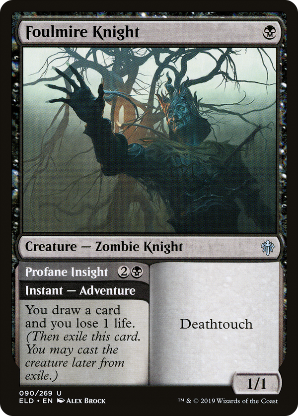 Foulmire Knight (ELD-090) - Throne of Eldraine