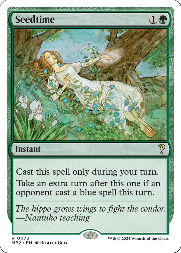 Seedtime (White Border) (MB2-073) - Mystery Booster 2