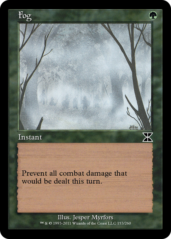 Fog (ME4-153) - Masters Edition IV Foil