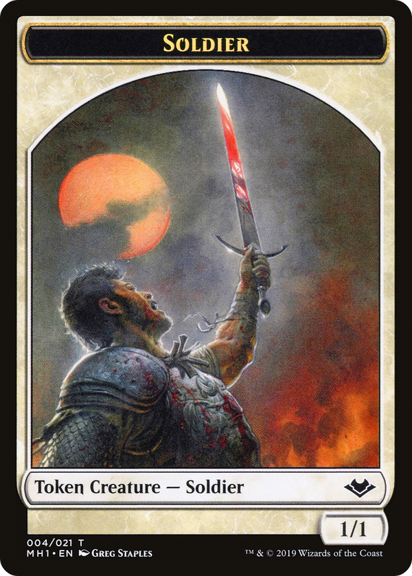 Soldier (TMH1-004) - Modern Horizons Tokens Foil