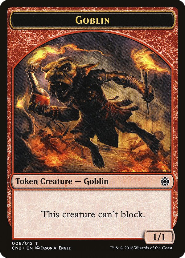Goblin Token (CN2-008) - Conspiracy: Take the Crown Tokens