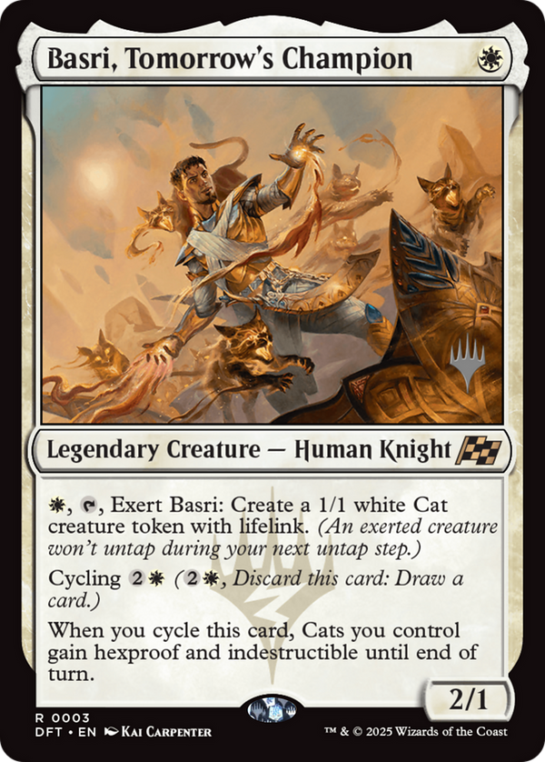 Basri, Tomorrow's Champion (PPDFT-003) - Promo Pack: Aetherdrift