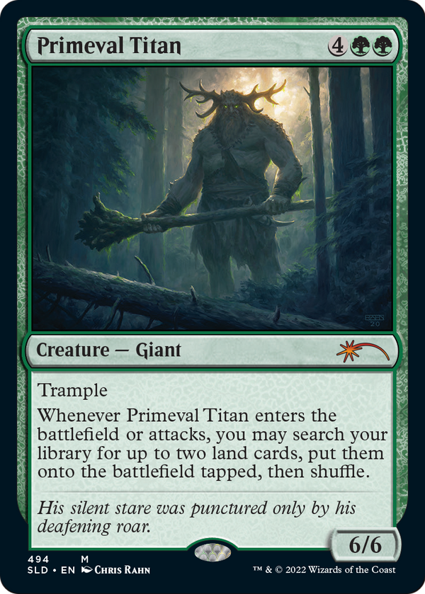 Primeval Titan (494) (SLD-494) - Secret Lair Drop Foil