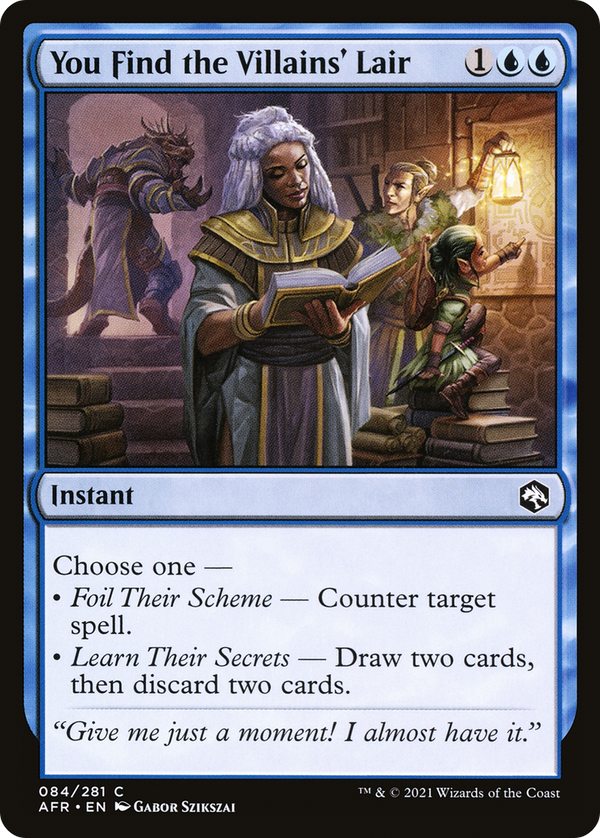 You Find the Villains' Lair (AFR-084) - Adventures in the Forgotten Realms