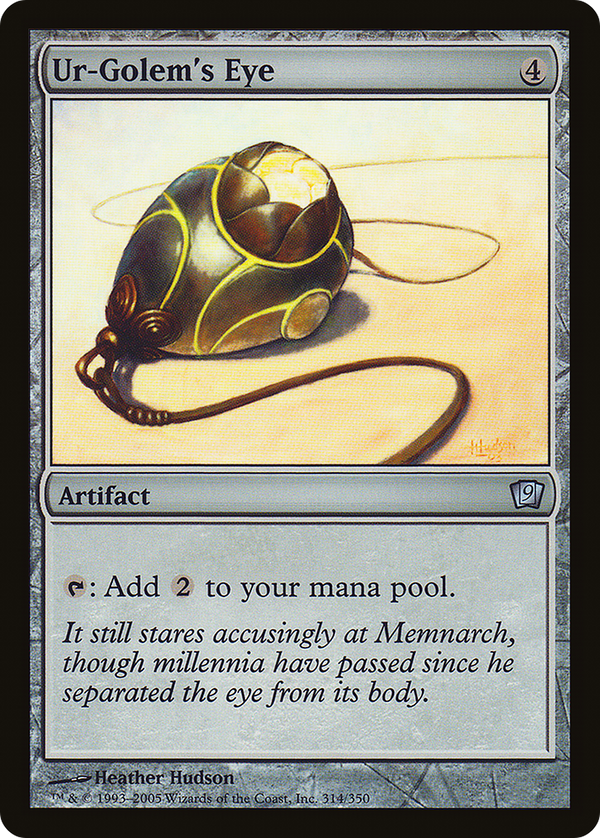 Ur-Golem's Eye (9ED-314) - 9th Edition