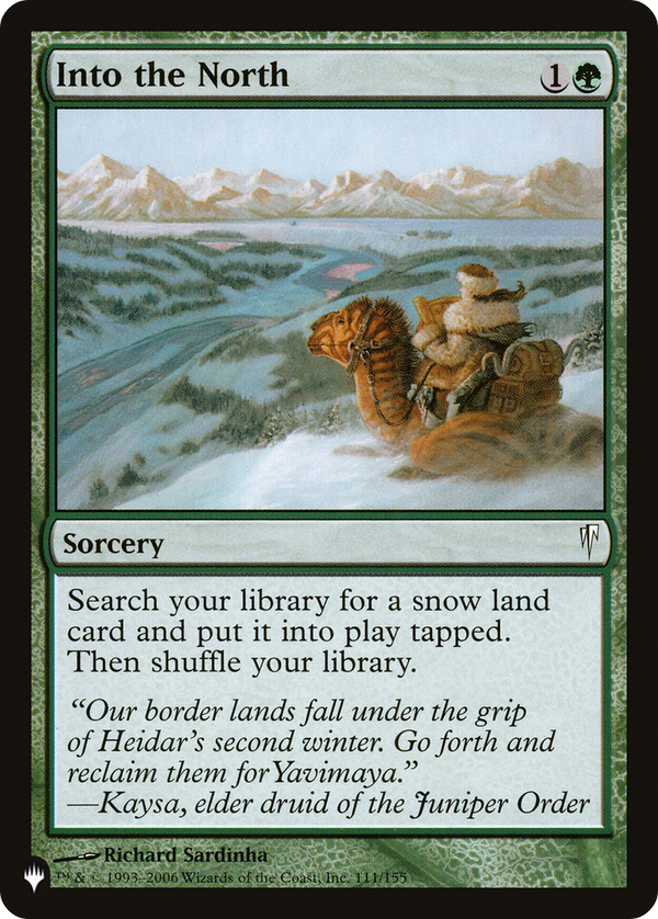 Into the North (LIST-CSP-111) - The List