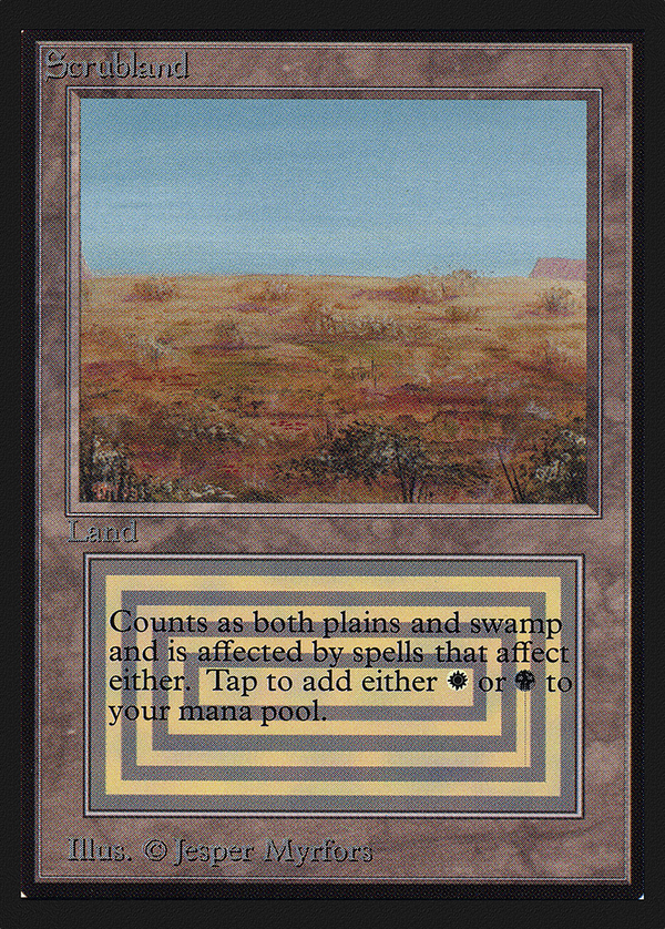 Scrubland (CE) (CED-) - Collectors' Edition