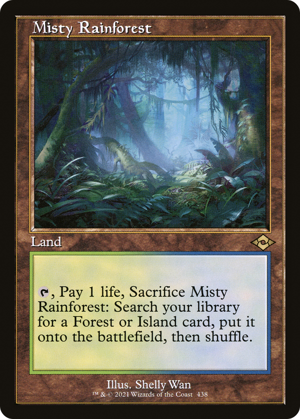 Misty Rainforest (Retro Frame) (MH2-438) - Modern Horizons 2