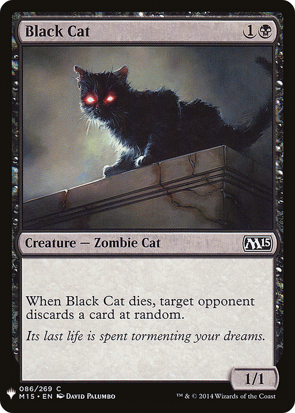 Black Cat (LIST-M15-86) - The List