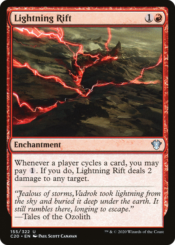Lightning Rift (C20-155) - Commander 2020