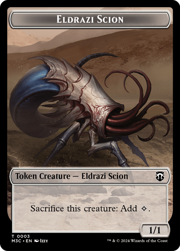 Eldrazi Scion (TM3C-003) - Modern Horizons 3 Commander Tokens Foil