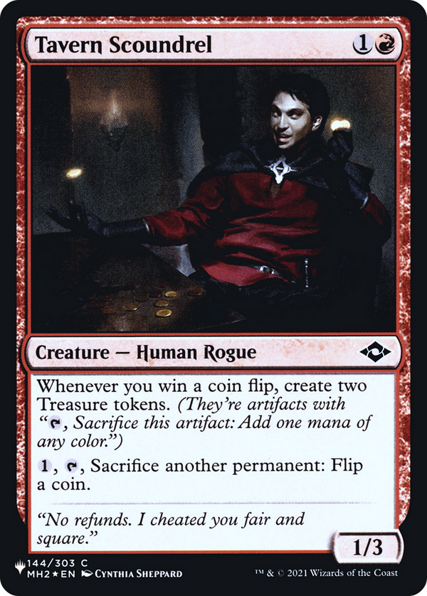 Tavern Scoundrel (LIST-MH2-144) - The List Foil