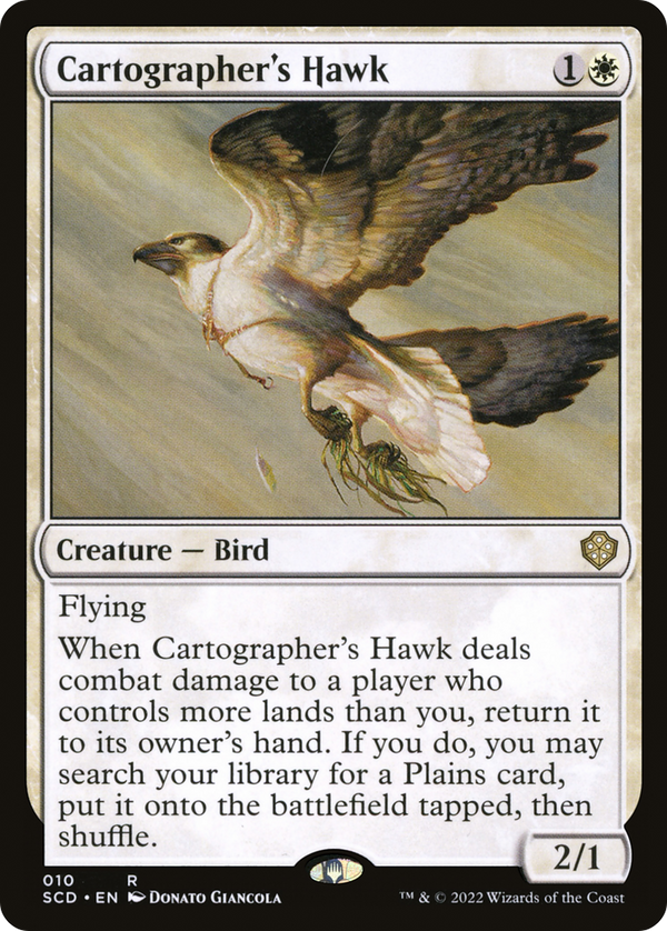 Cartographer's Hawk (SCD-010) - Starter Commander Decks