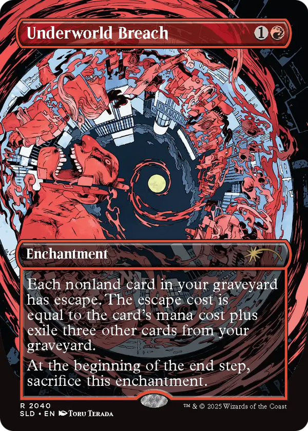 Underworld Breach (SLD-2040) - Secret Lair Drop (Borderless) Foil