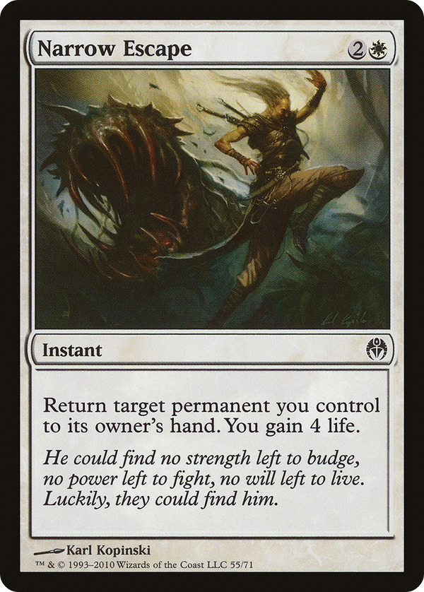 Narrow Escape (DDE-055) - Duel Decks: Phyrexia vs. the Coalition