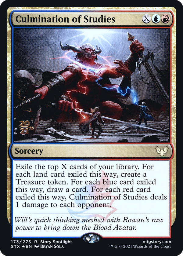 Culmination of Studies (PRE-173S) - Strixhaven: School of Mages Promos Foil