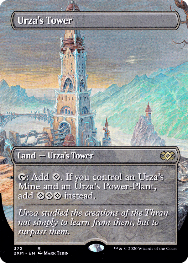 Urza's Tower (Borderless) (2XM-372) - Double Masters