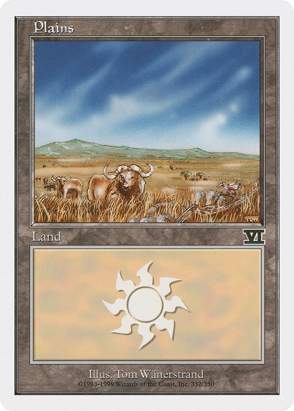 Plains (332) (6ED-332) - Classic Sixth Edition