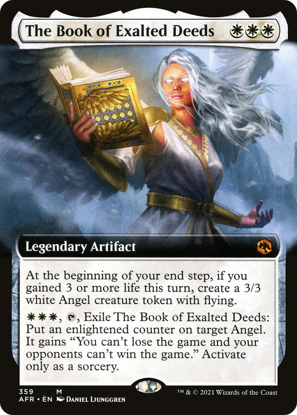 The Book of Exalted Deeds (Extended Art) (AFR-359) - Adventures in the Forgotten Realms: (Extended Art)